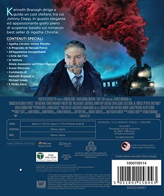 assassinio sull'orient express - blu ray BluRay Italian Import [Region Free] - Image 1 of 2