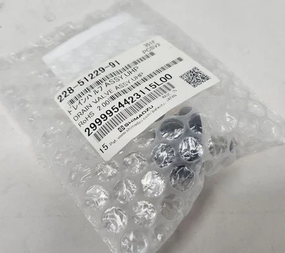 NUEVO Shimadzu P/N: 228-51229-91 CONJUNTO DE VÁLVULA DE DRENAJE UHP para LC-30AD Foto 1 de 4