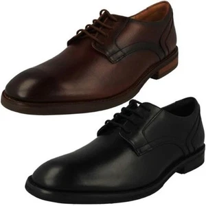Herren Clarks Unstructured Leicht Smart Schnürschuhe Un Hugh Spitze - Imagen 1 de 19