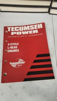 Genuine Tecumseh 740049 Technician's Handbook 4-Cycle 3 to 11 HP L-Head Engines - Image 1 of 4