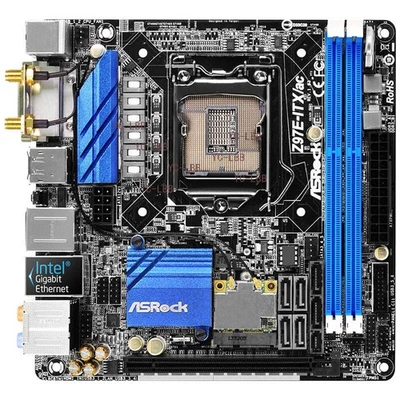For Asrock Z97E-ITX/AC Mini ITX Motherboard LGA1150 M.2 WIFI 4790 DDR3 Z97 - Image 1 of 4