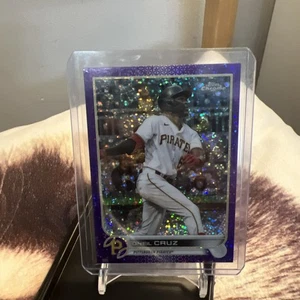 2022 Topps Chrome Oneil Cruz Purple Speckle Refractor RC Rookie /299 - Bild 1 von 5