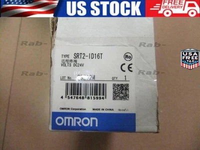 1PC New OMRON IN BOX PLC module SRT2-ID16T SRT2ID16T 1 year warranty - Image 1 of 4
