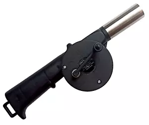 Grill Blower Hair Dryer with Hand Crank BBQ Tool Fire Starter - Picture 1 of 4