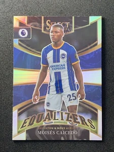 2022-23 Select Premier League EPL Soccer Equalizers #12 Moises Caicedo Silver - Picture 1 of 2