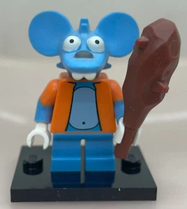 LEGO ® Minifigura Objeto de colección Itchy Los Simpson Series 1- colsim-13 sim019 - Imagen 1 de 7
