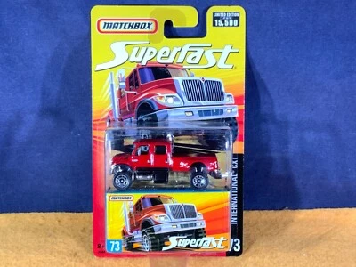 Z8-29 MATCHBOX SUPERFAST - INTERNATIONAL CXT TRUCK - #73 - 2006 - NIB - Image 1 of 4