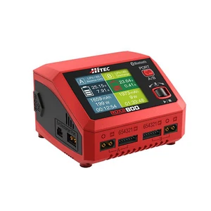 Cargador de batería de doble puerto Hitec RDX2 800 AC/DC 800W 10A 6S - Imagen 1 de 4