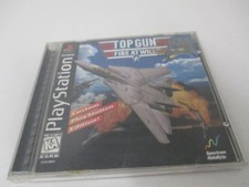 Top Gun: Fire at Will (Sony Playstation) PS1 Black Label Complete w/Manual