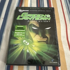 Green Lantern: First Flight (DVD, 2009, Two-Disc Special Edition) Factory Sealed - Picture 1 of 2