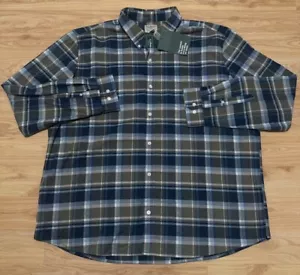 NEU MIT ETIKETT NEU LL BEAN TRUE COOL KLASSISCHES KARIERTES HERRENARBEITSHEMD AUS BAUMWOLLE MIT KNOPFLEISTE XXL - Bild 1 von 8
