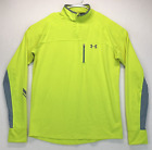 Under Armour Run Jacket Mens Large Regular Neon Yellow All Season Gear Reflectiv
