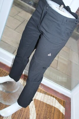 С ЯРЛЫКАМИ женщины Dare 2B брюки туризм прогулки брюки W28 L30 черный эластичной 28с - Изображение 1 из 4