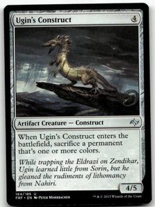 MTG Ugin's Construct Fate Reforged 164/185 Regular Uncommon - Picture 1 of 1