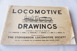 Libro ferroviario de dibujos de Stephenson Locomotive Society Loco - Imagen 1 de 11