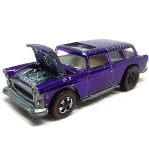 Hot Wheels Redline Classic Nomad 1969 Purple White Interior Made in USA - Picture 1 of 10