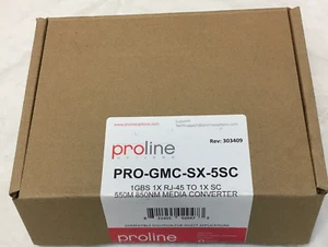 ProLine OPTIONS PRO-GMC-SX-5SC Media Converter - Picture 1 of 10