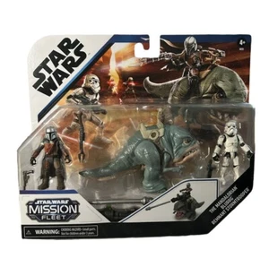 Star Wars Mission Fleet The Mandalorian Blurrg Remnant Stormtrooper New In Box - Picture 1 of 3
