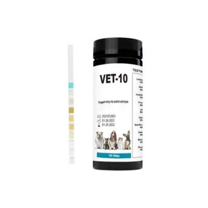 Pet Urine Test Strips for Dogs and Cats 10 Parameter Accurate Monitoring - Picture 1 of 6