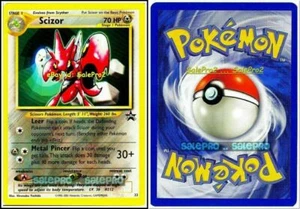 SCIZOR pokemon LEER METAL PINCER 70 HP LIMITED RARE MINT * PROMO * CARD #33 - Bild 1 von 4