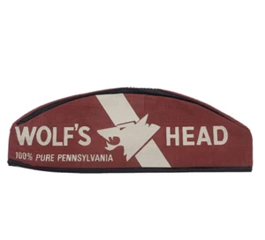 WOLFS HEAD GAS OIL STATION ADVERTISING ATTENDENTS CAP HAT ac - Picture 1 of 2