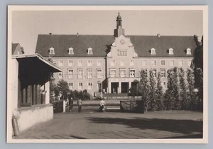 Nordhorn - Rathaus Gasflaschen-Lager - Altes Foto 1950er - Bild 1 von 2