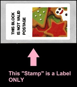 US CVPT24 Holiday Cookies Kiosk ATM Not Valid single MNH 2017 - Picture 1 of 1