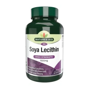 💚 Natures Aid Lecithin 1200mg 90 Softgels - Picture 1 of 2