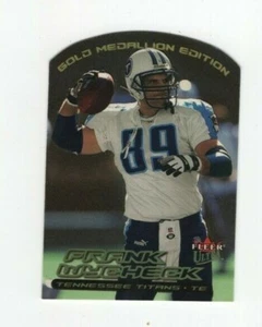 2000 FLEER ULTRA FOOTBALL GOLD MEDALLION - FRANK WYCHECK TENNESSEE TITANS #191 - Picture 1 of 9