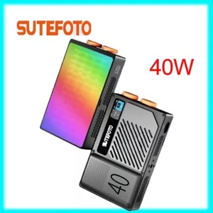 SuteFoto T40C 40W RGB Led Video Pocket Light 2800K-10000K APP Control Lighting - Picture 1 of 8