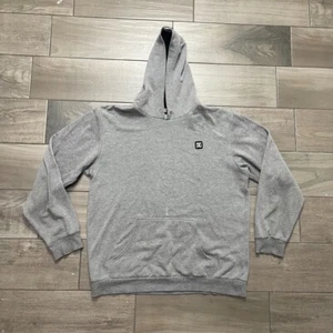 DC Shoes Pullover Hoodie Sweatshirt Mens XL Skate Y2K Grey Skateboarding VTG - Picture 1 of 11
