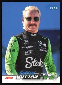 Valtteri Bottas 37/50 - Paddock Pass BLUE FOIL - 13 - 2024 Topps Chrome F1 - Bild 1 von 3