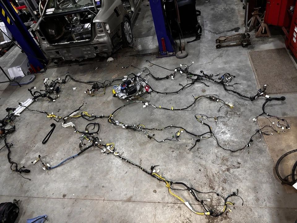 2008 斯巴鲁传统全线束(门后备箱中控仪表板等) — 第 1/1 张图片