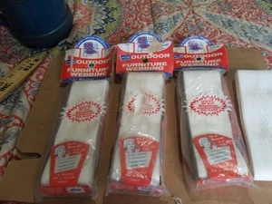 Vintage Lawn Chair Replacement Webbing, 2 1/4" Width 70 Feet Long, White, NEW - Picture 1 of 17