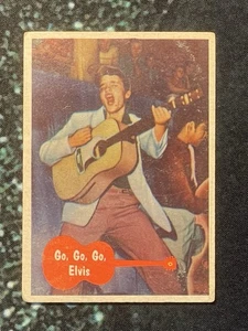 1956 TOPPS ELVIS PRESLEY GO GO GO ELVIS 1 - Picture 1 of 2