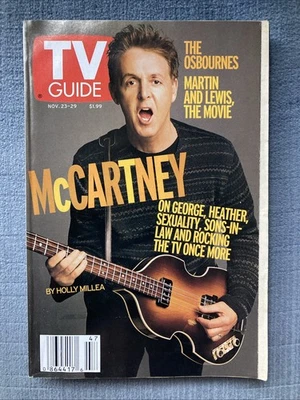 TV Guide November 23-29, 2002:  Macca's Back - Image 1 of 3