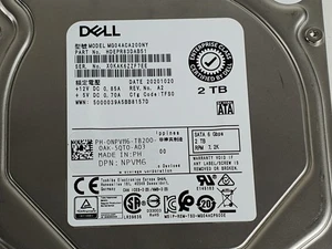 Lot of 2 Toshiba Dell MG04ACA200NY 2 TB SATA III 3.5 in Enterprise Drive - Picture 1 of 6