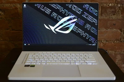 Notebook ASUS ROG Zephyrus G15 GA503QS - RTX 3080 Ryzen 9 5900HS 32GB RAM 1TB SSD - Imagem 1 de 4