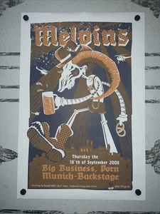 Melvins 2008 München Poster #31/100 Lars Krause & Chris Kohler Big Business Porn - Bild 1 von 17