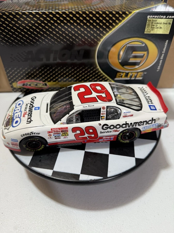 Kevin Harvick ELITE #29 GM GOODWRENCH OREO NOVATO AÑO 2001 1/24 Nascar Diecast Foto 1 de 4