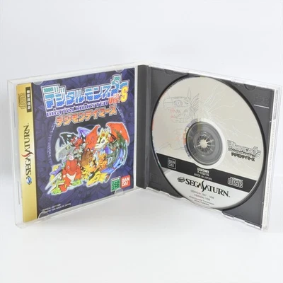 DIGITAL MONSTER Ver.S DIGIMON TAMERS Sega Saturn 0578 ss - Image 1 of 4