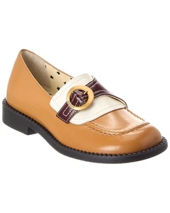 Gucci Double G Leather Loafer - Picture 1 of 5