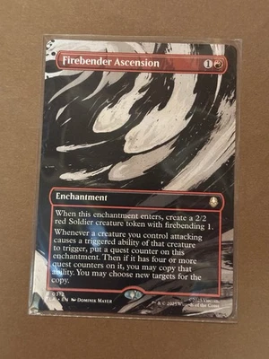 Firebender Ascension (Borderless) Avatar: The Last Airbender Regular - Image 1 of 2