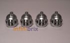 4x Lego Knight Helmets 4503 Silver (Closed Face Grill) for Castle NEW 6125711