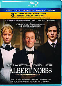 Albert Nobbs (Blu-ray, 2012, canadien, anglais/français) PAS DE DISQUE DVD