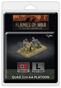 Flames of War Late War Germany Quad 2cm AA Platoon (GE536) - Bild 1 von 1