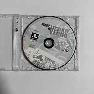 Juego Midnight in Vegas (Playstation 1 PS1) + CD, solo discos - Imagen 1 de 6