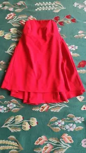 Milly Italian Cady Mila Mini Red Dress Size 2 Small Reatil $375 - Picture 1 of 7