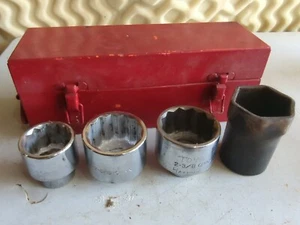3/4" Drive Sockets 6 & 12 Point 3/4" Drive Sockets Lot - Bild 1 von 5