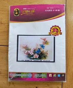 Butterfly Cross Stitch Kit - Picture 1 of 2